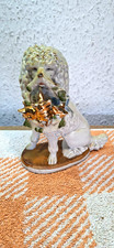 HUNDEFIGUR ALT PUDEL  VINTAGE