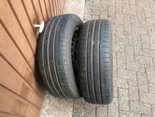 2xkomplette Sommerreifen+Felgen 195/65R15 91V für Mercedes C-Klasse