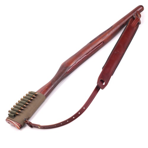 Waffengürtel leder gewehrgurt - leder,