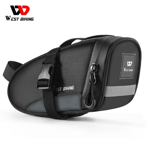 Bicycle saddle reflective bag - bicycle,