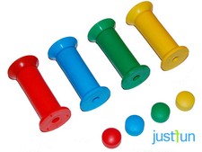 2 Handgriffe Wipptier Fußraste Federtier Federwippe Leitersprosse Spielturm 