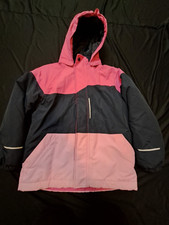 Winterjacke mit Reflektoren