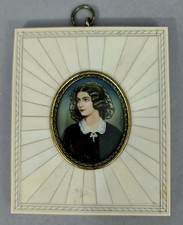 B0497 Miniatur Porträt der