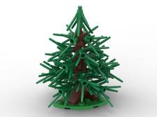 MOC aus LEGO®-Teilen Fir Tree