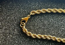 Massives Kordelarmband aus 333