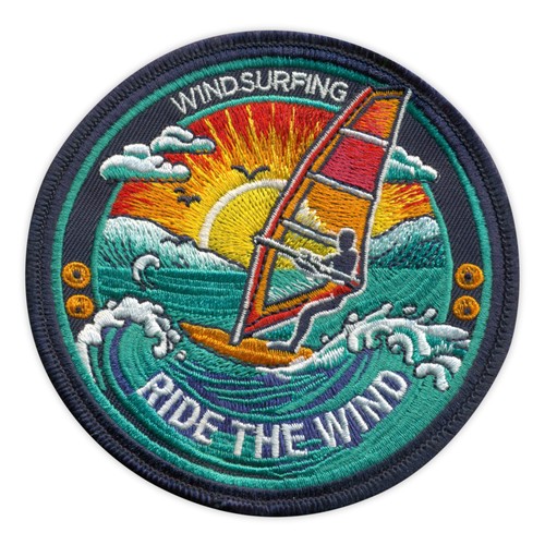 Windsurfen ride the wind - -,
