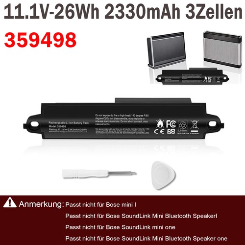 359495 359498 akku für bose - akku,