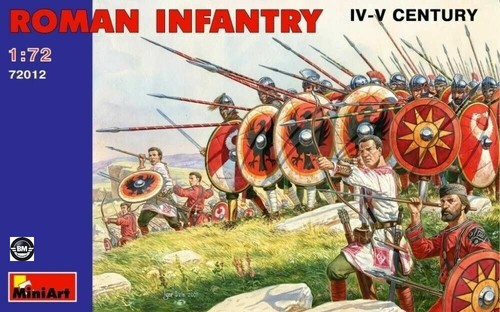 Miniart roman infantry - miniart,