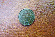 Britisch Nordborneo 1 Cent Münze 1887