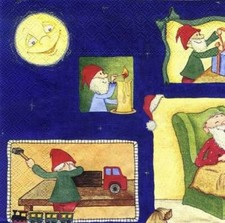 20 SERVIETTEN 33 X 33 / MOND