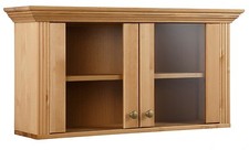 Hängevitrine aus kiefernholz - hängevitrine,
