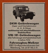 Dkw geländewagen vw - 14.,