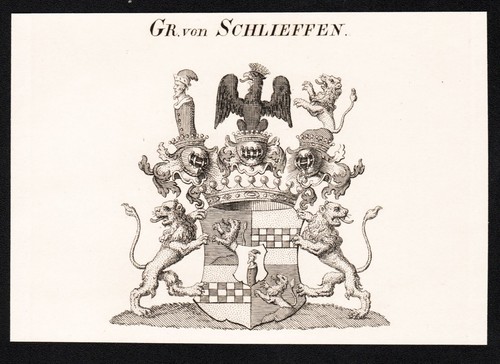 Schlieffen wappen coat - schlieffen,