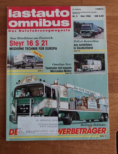 Lastauto omnibus 1988 steyr - lastauto-omnibus, 05/1988