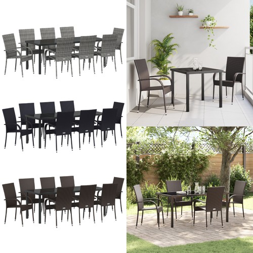 Polyrattan gartenmöbel set - polyrattan,