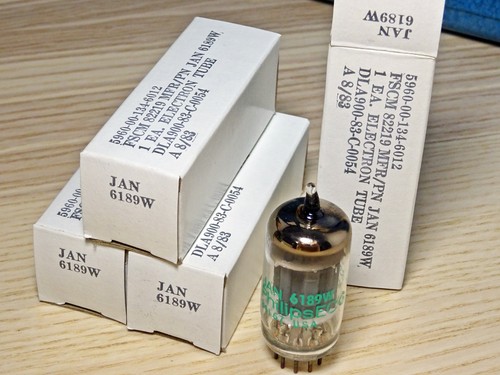 Lot röhre philips ecg jan - 4x,