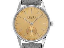 Nomos Glashütte Orion 33 Gold