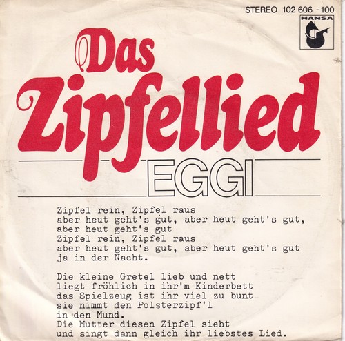 2489 eggi das zipfellied - -,