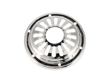 Hupenabdeckung Chrom Ø100 -