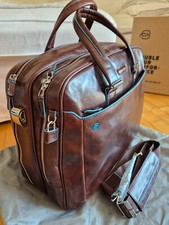 PIQUADRO Blue Square Braun Laptop Tasche Reisetasche Aktentasche NEU XXL