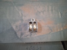 Seilrolle 40 mm  doppelt  Drahtseil Umlenkrolle Blockseilrolle