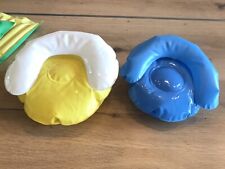 Vintage Puppenmöbel Pool Sitze Sessel Luftmatratze Aufblasbar Puppenhaus 70er Ra