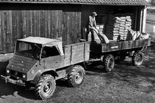 A Unimog in action at the