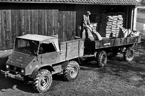 Ein unimog einsatz im - ein,