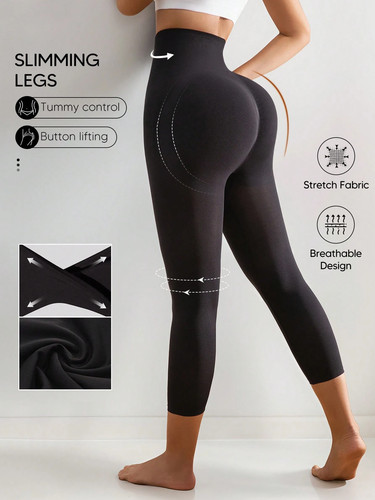 Damen high waist 4 - waist, 3/4