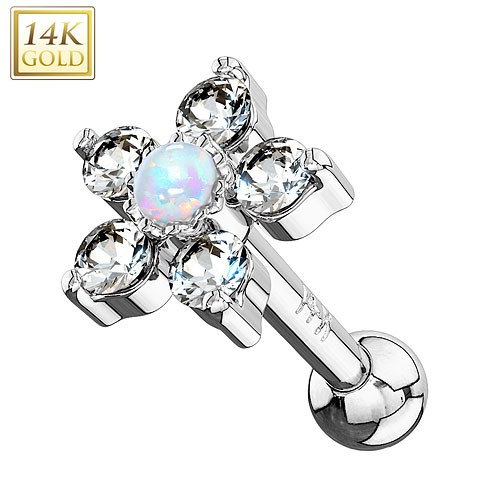 Echt 585 gold tragus - echt, helix
