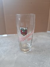 Bierglas   Brauerei Reliefglas Magdeburg 0,25