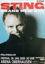 STING  Konzertplakat von 2000