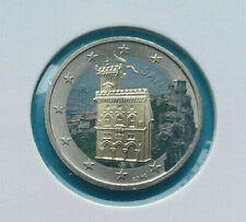 San Marino: 2 Euro (Auswahl) "Kurs-& Gedenkmünze" aus 2002 bis 2021 (unc./stgl.)