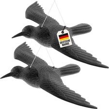 Vogelschreck krähe rabe - 2x,