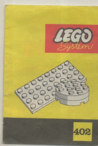 Lego anleitung 402 - anleitung, nr