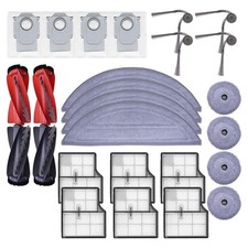 Ersatzteile Set für Roborock Saros 10 Zubehör Bürsten Filter Beutel Wischtücher