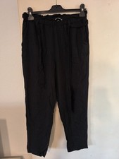 Schwarze Damen Stoffhose Größe 28 H&M