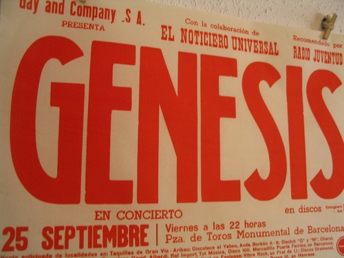 Genesis original poster tour - genesis,