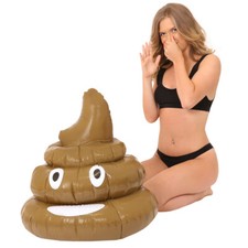AUFBLASBARES POO EMOJI POOL