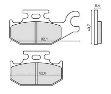 Bremsbeläge vorne RMS links