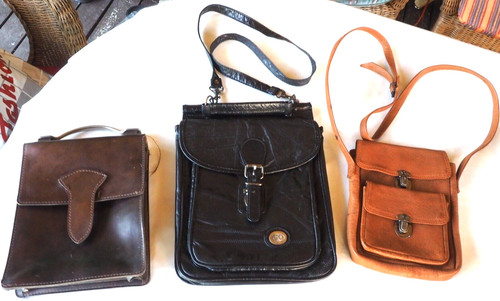 Shabby stück ledertaschen - shabby,
