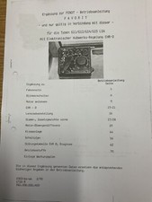 FENDT Betriebsanleitung - Ergänzung für Favorit 611-612-614-615 LSA mit EHR-D