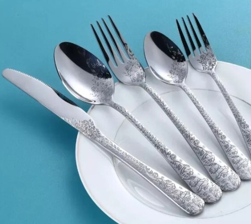 Tafelbesteck motiv rose - tafelbesteck,
