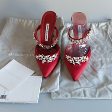 Manolo Blahnik Lurum Satin
