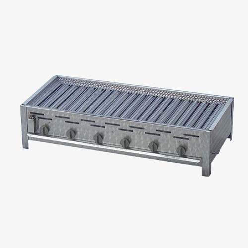Edelstahl gasgrill flammig - edelstahl, 6