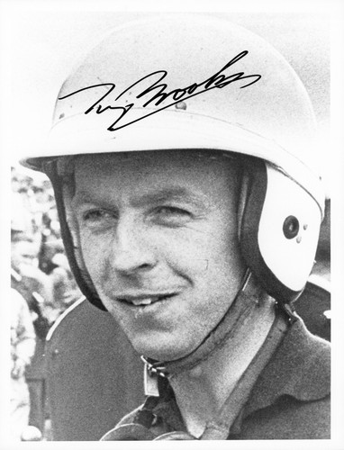 Tony brooks handsigniertes - tony,