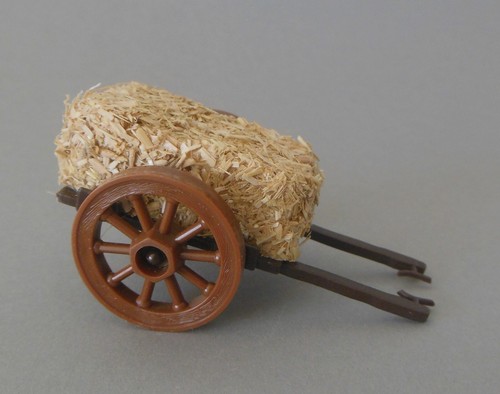 Wagen mit stroh - stroh, strohwagen