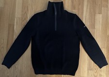 Saint James Herren Troyer Pullover Cotentin Schurwolle-Gr. XL-Dunkelblau