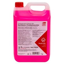 Kühlerfrostschutz Febi G12 -35°C Fertiggemisch 5 Liter Rot für Audi Opel Seat VW