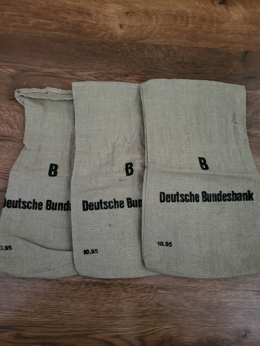 Geldsäcke deutsche bundesbank - deutsche,